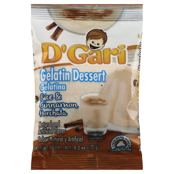 D'Gari Rice & Cinnamon Gelatin Dessert, 4.2 oz