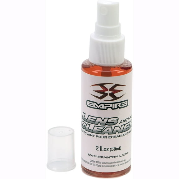 Empire Paintball Anti-fog Lens and Goggle Cleaner 2oz Spray Bottle, great for all other lens