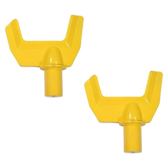 2 Pack 4.5" Wide Opening Short Tapered Towing Axle Fork for Heavy-duty Towing Trucks and Wreckers and Use for Lifting Automotive and Industrial Equipment