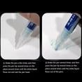 thumbnail image 5 of 0.7mm Masking Fluid Marker Pen,Watercolor Masking Liquid,White/Blue,Art Supplies for Painting,Corrections,Students,Artists,Office Use,Drying Fast,Easy to Rub,Scrapbooking,Watercolor Tools, 5 of 9
