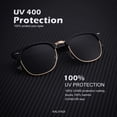 thumbnail image 2 of Polarized Sunglasses for Men and Women Semi-Rimless Frame Driving Sun glasses 100% UV Blocking (2 Pack), 2 of 3