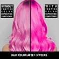 thumbnail image 5 of Pure Blends Tempted Pink Intense Color Depositing Conditioner Brighten & Tone Color Faded Hair Semi Permanent Hair Dye Prevents Color Fade Extend Vibrant Color Tones To Dyed Hair 8.5 Oz., 5 of 9