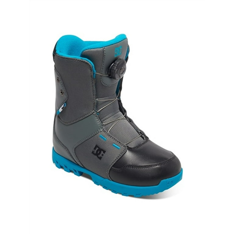 Absorberend Tegenover expositie DC Youth Scout Boa Snowboard Boots Grey Blue - 5 - Walmart.com