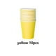 thumbnail image 3 of Vasos de papel Billuyoard 10 Uds. Mostrada Amarillo, 3 of 6