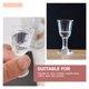thumbnail image 3 of 10 vasos pequeños para vino, vasos de vidrio pequeños para el hogar, vasos para licor., 3 of 6