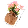 thumbnail image 2 of WASHWEPE Phalaenopsis Artificial En Maceta Color Rosa Para De Interiores Y Centro De, 2 of 6