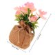thumbnail image 5 of unbranded Flor Artificial Phalaenopsis Rosa Para Duradera Y, 5 of 6