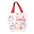 thumbnail image 2 of fenteer Canvas Bags Cute Washable Sturdy Handbags Lightweight Reusable Shopping Bags Cat, 2 of 8