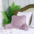thumbnail image 4 of Home Soft Things Textured Velvet Bedrest Pillow - Mauve Shadows - 20" x 18" x 17", 4 of 7