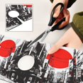 thumbnail image 6 of Yayeee Faucet Mat for Kitchen Sink 30" Diatomite Long Splash Guard Pad, Black Streets, 2 Pack, 6 of 7