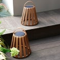 thumbnail image 7 of GRANDPATIO  Outdoor 2-Pack Landscape Solar LED Lanterns, Floor Decor Lamps, Solar Powered Decor Lights with Waterproof Faux Leather for Porch, Patio, Garden, 7 of 7