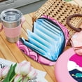 thumbnail image 6 of Pink Monkey Orangutan Sanitary Napkin Storage Bags Menstrual Cup Pouches Nursing Pad Holder Tampon Bags, 6 of 7
