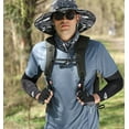 thumbnail image 3 of Hat with Fan Built in, Wide Brim Solar Fan Outdoor Fishing Hat-Solar & USB Charging, UPF 50+ Sun Hat, UV Protection Hat, 3 of 7