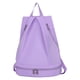 thumbnail image 2 of Mochila de playa con compartimento para zapatos húmedos y secos: mochila ligera de tela resistente al agua para gimnasio, natación, deportes y viajes, 39x29x20cm, rosa/morado/negro/azul, 2 of 9