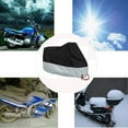 thumbnail image 3 of Moto Motorcycle covers Sunlight for Waterproof Outdoor Moto Case Motocycle Cover Moped Cover Scooter Hoes Honda Forza Moto (Hei-Hong,XL for 2001-2100mm), 3 of 7