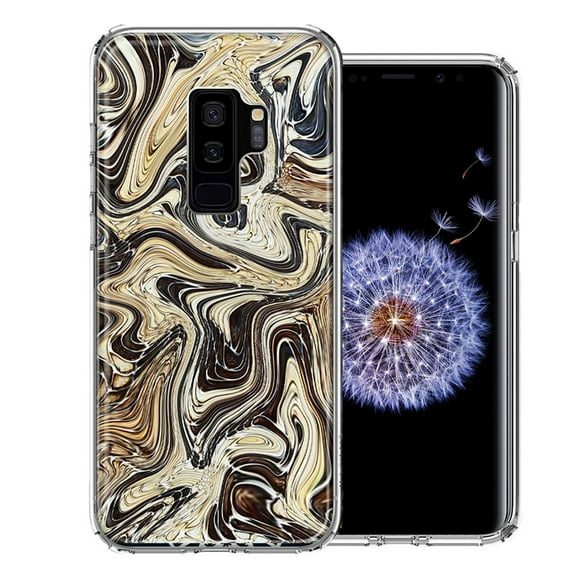 MUNDAZE For Samsung Galaxy S9 Plus Snake Abstract Design Double Layer Phone Case Cover
