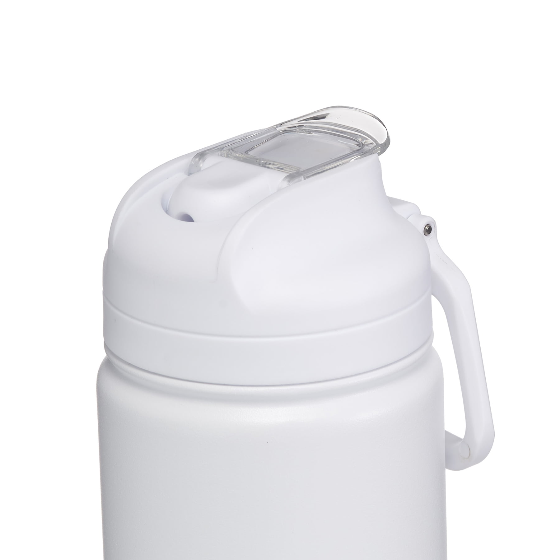 Water Bottle - Woodloch PA 24 oz. Flip Top - White