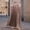 Khaki, variant on ClodeEU Women's Pleated Elastic Waist Ankle Length Skirt,Solid Color Casual Flowy Maxi Skirt Hot Pink,Womens Plus S