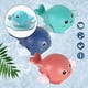 thumbnail image 5 of juguete de para niños , característica de agua, ballena a cuerda, piscina flotante, juguete para bañera, para niños, niñ Azul claro, 5 of 9