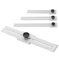 thumbnail image 2 of Precision Sliding Line Ruler for Woodworking,Accurate Scribing Tool with Carbon Steel Construction,Ideal for Parallel Measurements[250mm], 2 of 9