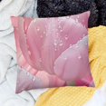 thumbnail image 2 of SHANXI  Pink Pillow Cover Jungle Flowers Cushion Cover for Kids Teens Girls Spring Rustic Garden Decorative Pillow Cover for Dining Table 12x12in, 2 of 5
