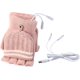 thumbnail image 1 of gants Chauffants Usb Rose Unisexes Pour Homme Et Femme - Gants D'hiver Chauds Pour Ordinateur Portable - Gants Complets Et Semi-chauffants - Gants, 1 of 5