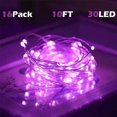 thumbnail image 3 of Cadena de luces SOCO, paquete de 16, 3 m, 30 LED de cobre IP65, 3 of 8