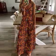 thumbnail image 3 of Effie Trinket Monarch Butterfly Dress Sleeveless Dress summer dresses for women beach dress, 3 of 6