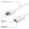 thumbnail image 2 of Staples TECH DisplayPort to HDMI Audio/Video Adapter Male to Female White (ST62362), 2 of 2
