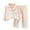 Beige, variant on LUOGENLI Girls Pajamas Size 24T Kids Girls Boys Pajamas Set Pj's Long Sleeve Button down Winter Warm Sleepwear Loungewear Girls Pajamas Size 14 Beige 2-3 Years