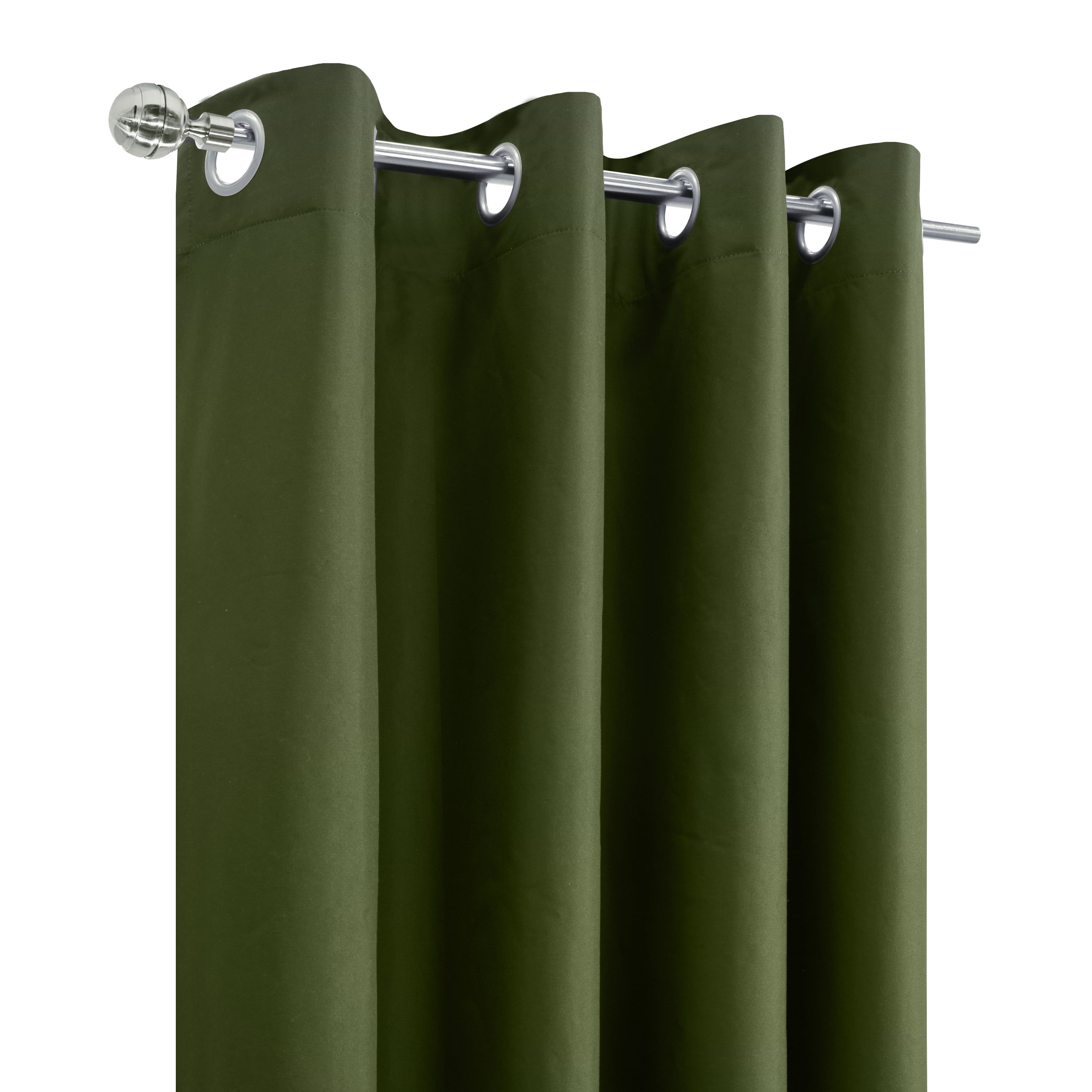 Loft Living Augustow Blackout Grommet Indoor Curtain 52 x 108 in Olive