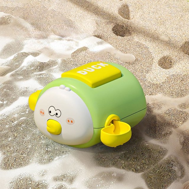 1pc Bath Splashing Swimmer Wind-up Chain Animal Bath Playing With Water Children's Toy
