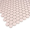 thumbnail image 2 of Cirkel 11.46 in. x 12.4 in. Glossy Pink Porcelain Mosaic Wall and Floor Tile (9.87 sq. ft./case) (10-pack), 2 of 6
