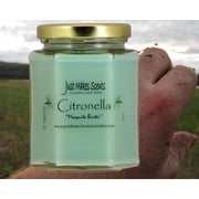 Citronella Variety 4-Pack Soy Candles Indoors and Outdoors -Just Makes Scents Candles & Gifts