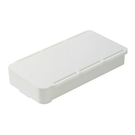 

AYYUFE Multi-use Practical Slide Pulling Storage Box Drawer Type Punch-free ABS Storage Case for Home