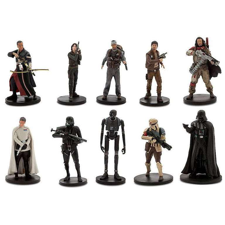 Star Wars Vader: Rogue One 10 Piece Deluxe PVC Figure Set