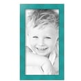 thumbnail image 2 of ArtToFrames 10x19 inch Turquoise Picture Frame, Blue Wood Poster Frame (4588), 2 of 8