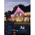 thumbnail image 3 of Luces exteriores Govee Permanent 2 RGBIC de 50 pies con 36 LED IP67, 3 of 9