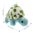thumbnail image 2 of Minkissy Soft Turtle Toy Hanging Decoration Light Green PP Cotton 1Set, 2 of 8
