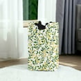 thumbnail image 6 of Yayeee Freestanding Laundry Hamper with Handle Collapsible Large Storage Basket for Clothes, Olive Leaf, 6 of 7