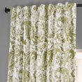 thumbnail image 5 of Edina Green Printed Cotton Hotel Blackout Curtain (1 Panel), Edina Green, 50W X 96L, 5 of 6