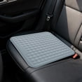 thumbnail image 4 of Hvmvliv 15X15in Car Seat Cushion,Ventilation Summer Cool Cushion,Fast Heat Dissipation,Pore-Friendly Material,Supports Hips Evenly,Suspended Breathable Design,Sedentary Not Deformed Gray, 4 of 9