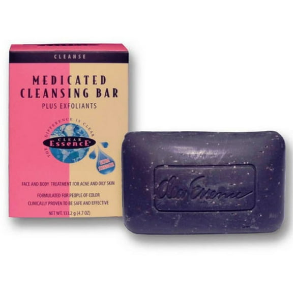 Clear Essence Medicated Cleansing Bar plus Exfoliants 4.7 oz - (Pack of 4)