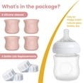 thumbnail image 3 of Mangas y Tapas de Silicona para Biberones Philips Avent 120 ml Joxodak, 3 of 7