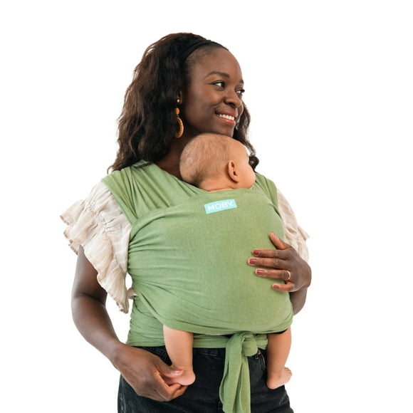 Portabebés Moby Wrap | Elemento | Portabebés para recién nacidos y bebés | #1 envoltura para bebé | Regalo de bebé | Mantiene al bebé seguro y protegido | Ajustable para todo tipo de cuerpo | Perfecto