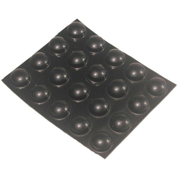 Bump Dots - Small, Black Round - 20 per package