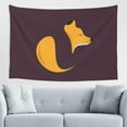 thumbnail image 1 of Animal Fox Logo Tapestry, Cartoon Wall Hanging Tapestries Dorm Room Home Decor, 60" x 40", 1 of 6