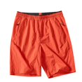 thumbnail image 2 of pstuiky Pantalones cortos deportivos para hombre, Pantalones cortos casuales holgados de color liso con cremallera, bolsillo, cordón y cintura elástica para hombre, 2 of 8