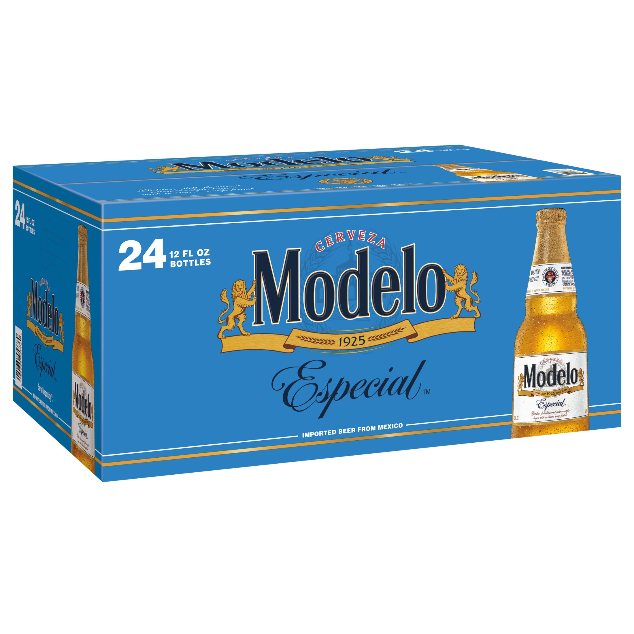 Modelo Especial Mexican Lager Import Beer, 24 pack 12 fl. oz. Bottles, 4.4% ABV