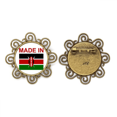 thumbnail image 1 of En Kenya, país de amor Broche de flores, regalo de joyería para mujeres y niñas Unbranded M, 1 of 3